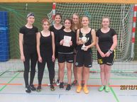 Das Siegerinnen-Team der Mädchenwertung (10. Klassen Team 1)