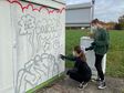Graffiti Workshop 2022 - erste Schritte
