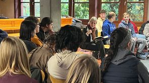 Gymnasium Lüchow - Schüler treffen auf Landrätin